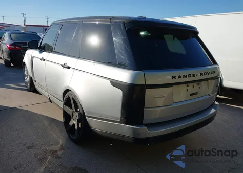 2014 Land Rover Range Rover 5.0L V8 Supercharged/5.0L V8 Supercharged Ebony Edition z USA, uszkodzony, nr VIN SALGS2EF8EA144553